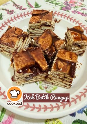 Gambar 👩‍🍳 Kek Batik Rangup