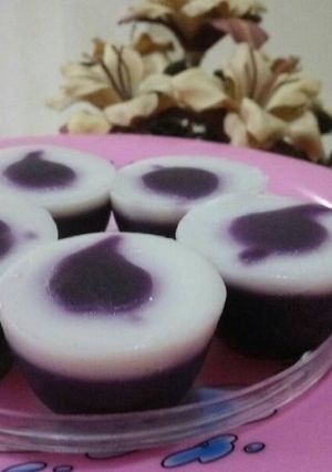Foto resep Kue Talam Ubi Ungu Simpel