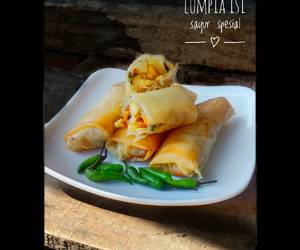 Resep Populer Lumpia isi sayuran spesial Lezat Mantap