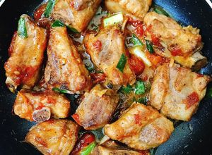 Hình của món Sườn xào chua ngọt made by me.