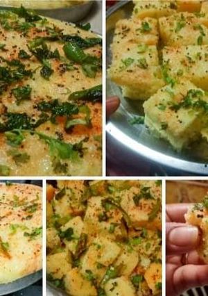 सूजी के खमन (Suji ke khaman recipe in hindi) रेसिपी मुख्य फोटो