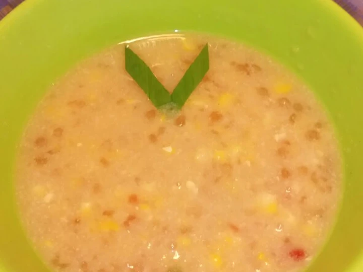 Langkah Mudah untuk Menyiapkan Resep Bubur jagung mutiara yang Lezat Anti Ribet, Menggugah Selera