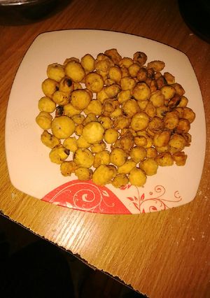 A picture of Peanut burger.