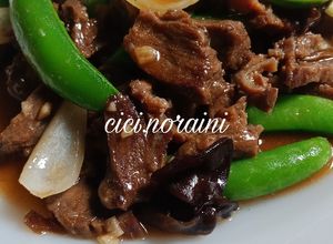 Foto resep Cah sapi dengan kapri