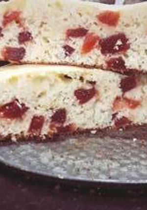 Una foto de Bizcochuelo con dulce de membrillo