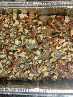 Una foto de Banana nut bread Vegan/Pan de plátano nuez vegano