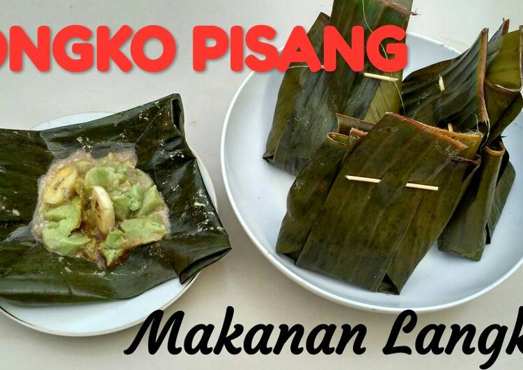 Resep Resep Cara Membuat Bongko Pisang Khas Pariaman Sumatera Barat yang Lezat