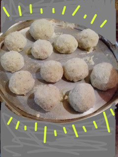 Una foto de Bombas de papas rellenas