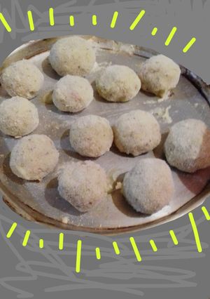Una foto de Bombas de papas rellenas