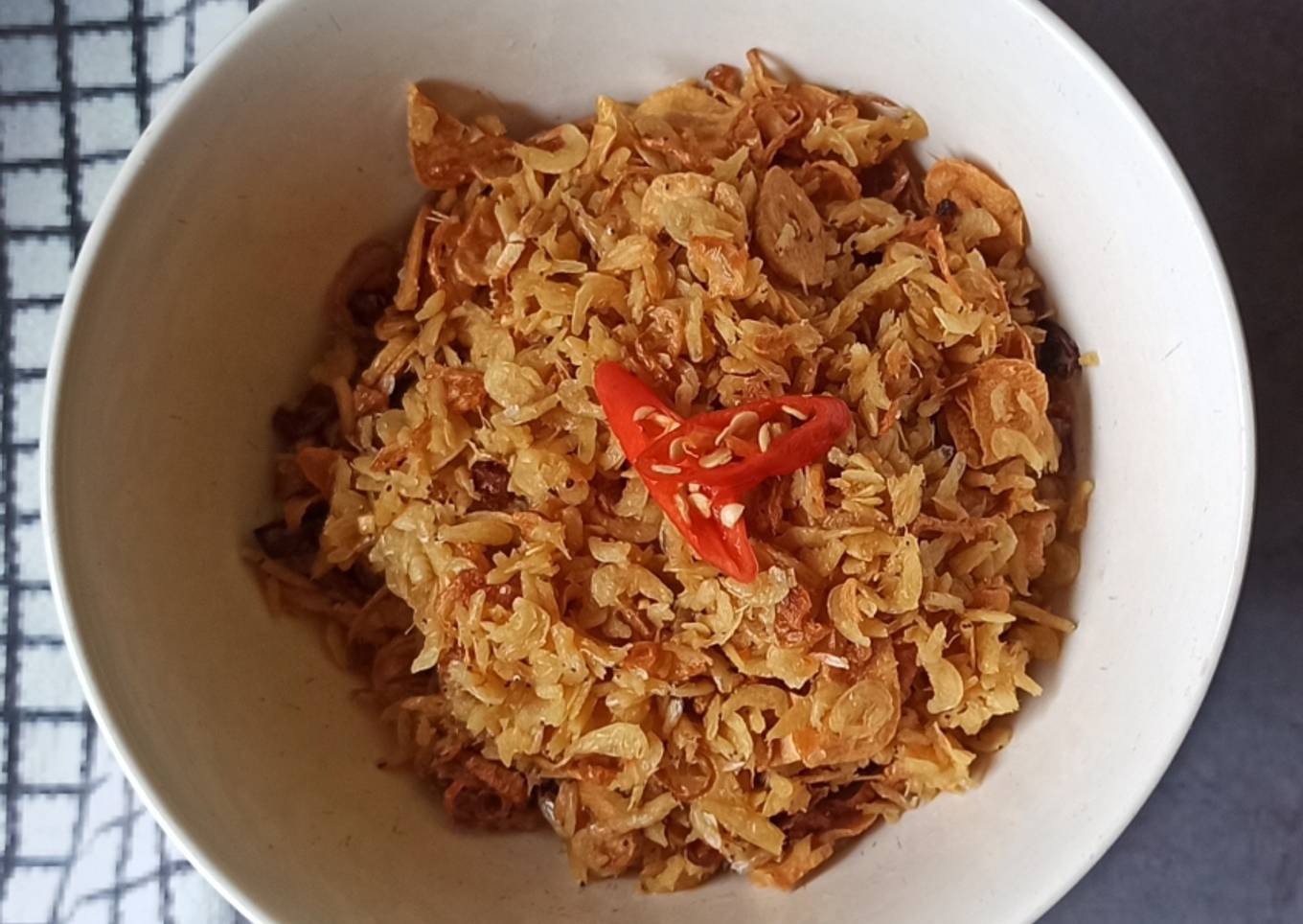 Abon Rebon Bawang Goreng