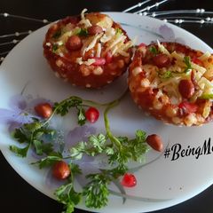 A picture of Farali Katori Chaat.
