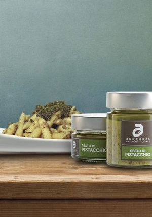 Foto di Pasta con pesto di pistacchio