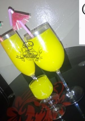 A picture of Ginger juice.