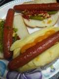 Buffalo Beef Hotdogs 3 ways