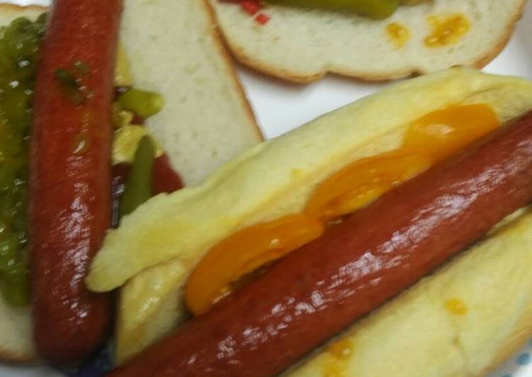 Buffalo Beef Hotdogs 3 ways