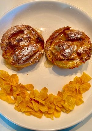 รูปของ อาหารเช้า/ french toast จากเบอร์เกอร์บัน