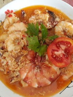 Foto resep Udang saos padang