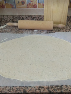 Una foto de Masa para pizza sin levadura y tmx
