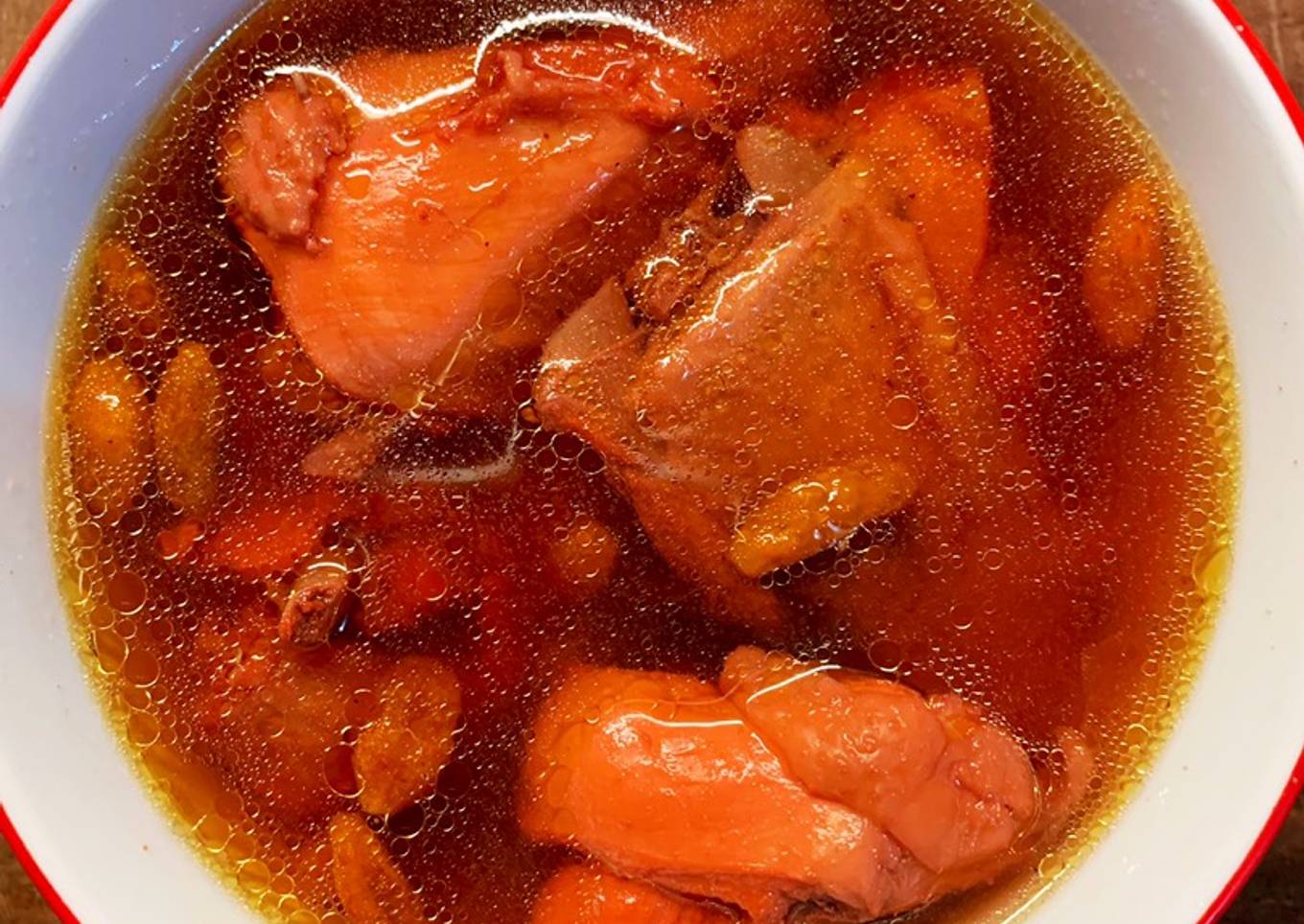 Sop Ayam Angkak