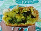 Empanadas de pollo y espinacas