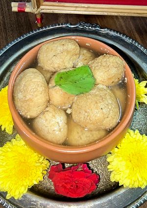 A picture of Rasgulla.