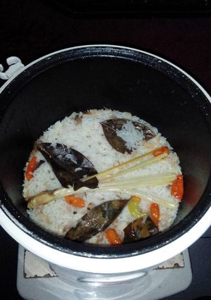 Foto resep Nasi Liwet Rice Cooker (Tanpa Teri)
