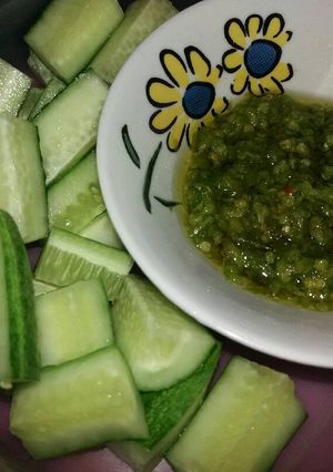 Foto resep Sambel rawit ijo + bawang putih