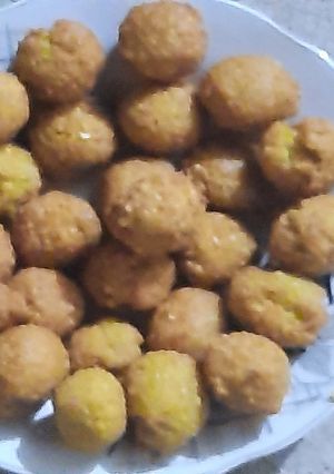 عکسی از دستور فلافل آبادان