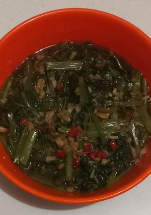 Foto resep Cah kangkung ebi