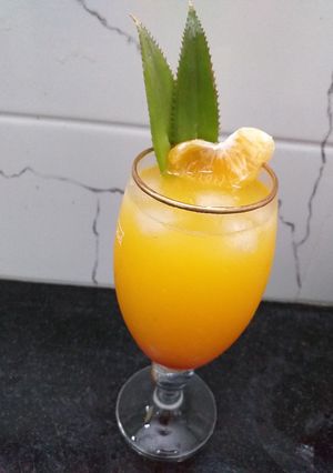A picture of Orange Pineapple Cocktail.