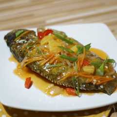 A picture of Gurame Asam Manis Nanas.