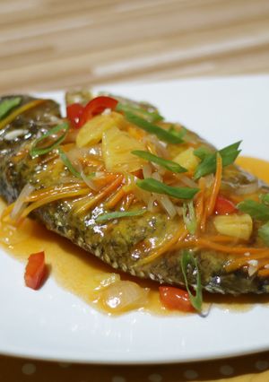 Foto resep Gurame Asam Manis Nanas