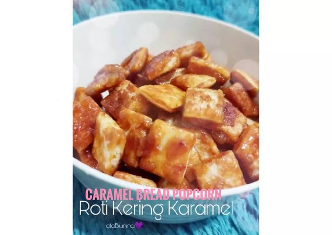 451. Caramel Popcorn Bread (Roti Kering Karamel)