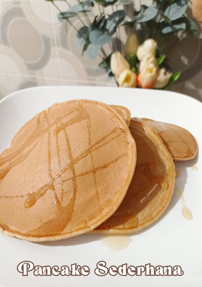 Foto resep Pancake sederhana