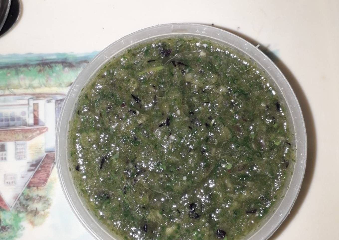 Dhaniya chutney