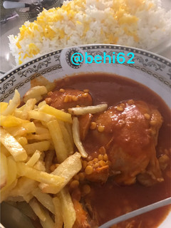 عکسی از دستور خورشت قیمه با مرغ