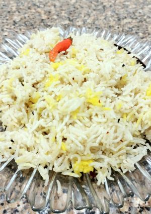 A picture of Chilli black caraway rice.