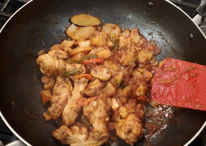 Recipe of Jamie Oliver 黄焖鸡 Braised Chicken