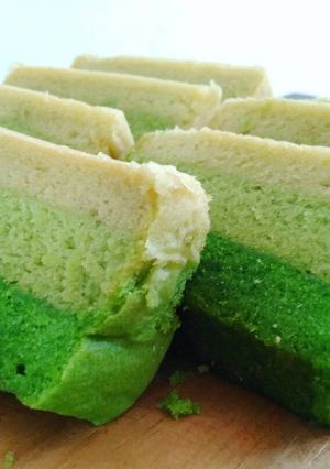 Foto resep Bolu Pandan Kukus