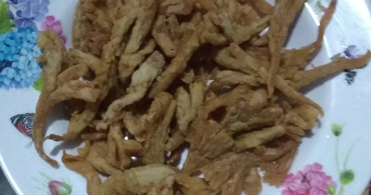 Resep Jamur tiram tepung instan oleh Ha Wa Cookpad