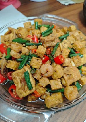 Foto resep Tumis kacang panjang