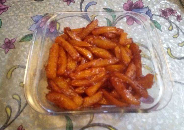 Recipe of Any-night-of-the-week Honey Chilli Potato