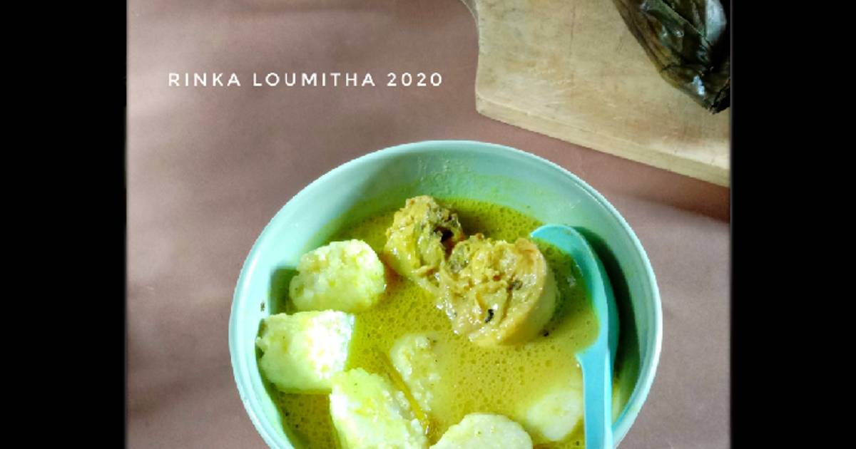  Resep  Lontong  kari  ayam  oleh Rinka Loumitha Cookpad