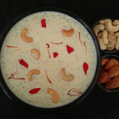 Sago kheer A picture of Sago kheer.