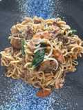 Mie Goreng Nyemek Cakalang