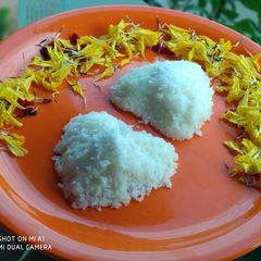 A picture of Steamed Paputtu.