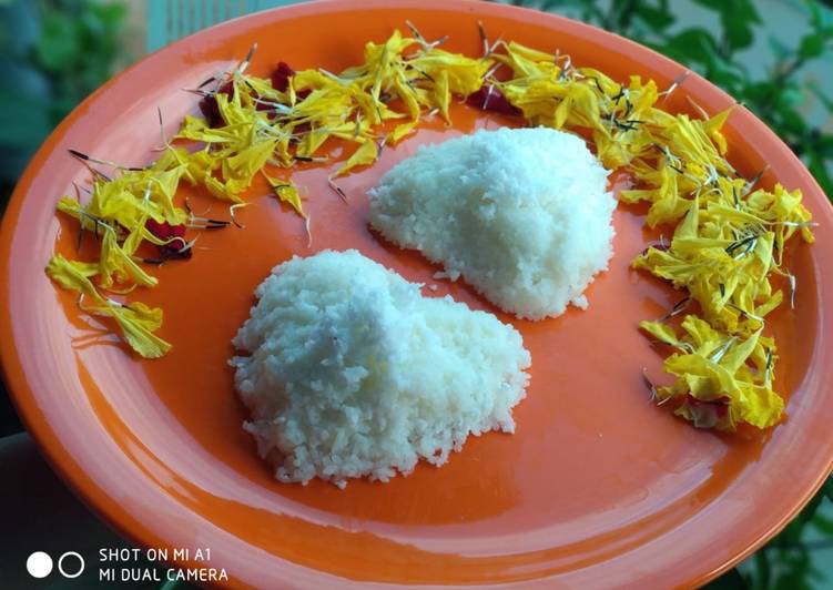 Steps to Prepare Super Quick Homemade Steamed Paputtu
