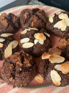 Una foto de Cookies saludables Brownie de chocolate