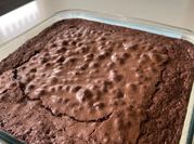 Una foto de brownies con cacao