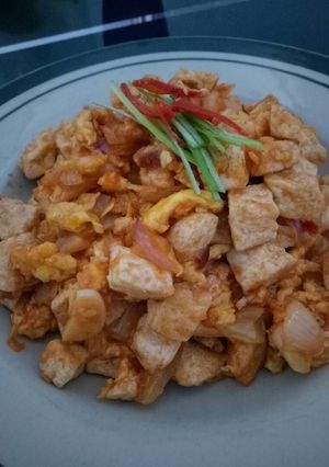 Foto resep Orek Telur+Tahu suka-suka